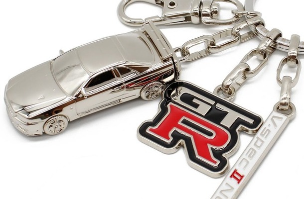 日産スカイライン GT-R (BNR34) 3D キーチェーン