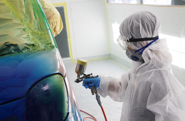 塗装体験が大人気！　自動車整備体験イベント「ジュニアメカニック2025 @福岡」