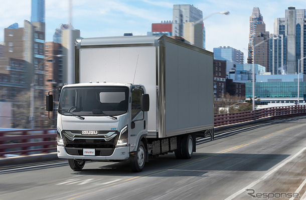 米国向けのいすゞの新型電動トラック『NRR-EV』（参考画像）