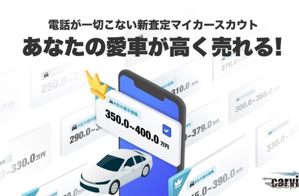 マイカーを登録するだけで買取査定額が提示される 新サービス「マイカースカウト」