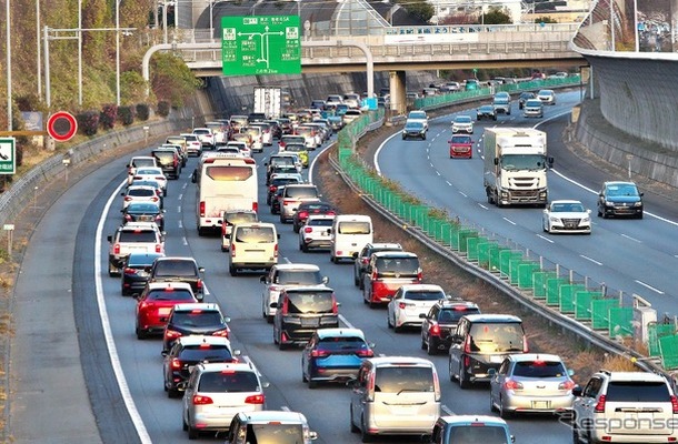 年末年始の高速道路渋滞予測が発表。上下線とも1月2-3日に集中するという。（写真はイメージ）