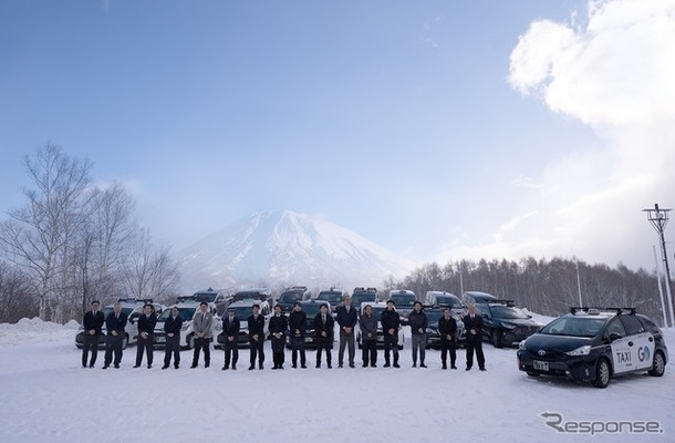 冬季繁忙期の交通課題解消に向けたタクシー活用『ニセコモデル』3年目は合計19社54台が稼働