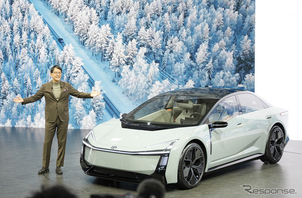 自工会の新会長となるトヨタ自動車 佐藤恒治社長（ジャパンモビリティショー2025）