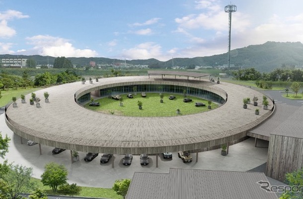 2027年に高岡市に開業予定の複合施設型店舗のイメージパース