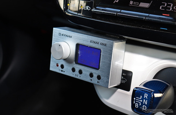 「DSP」が搭載されたオーディオカーの一例（製作ショップ：サウンドウェーブ＜茨城県＞）。