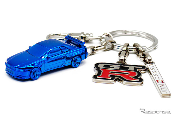 日産スカイライン GT-R（BNR34）キーリング