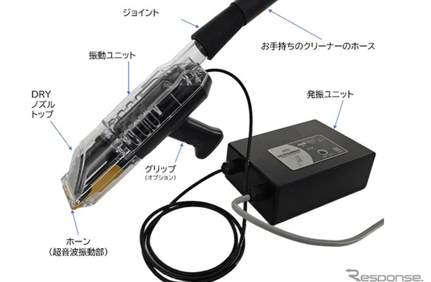 超音波クリーナーノズルの家庭向けモデル