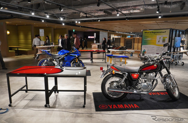 塗装テーブル（SRシリーズモデル）とSR400