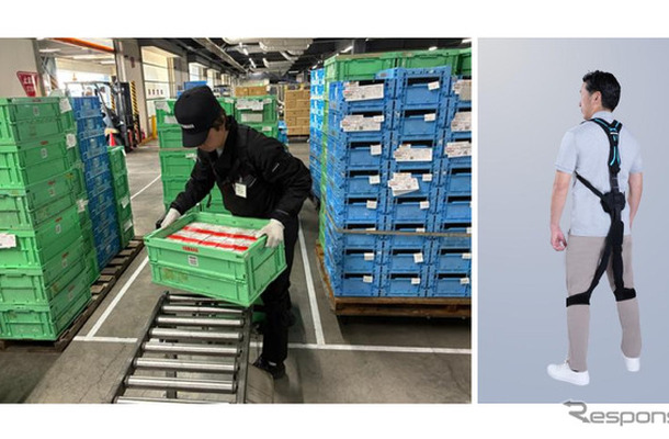 ヤマハ発動機に導入されたイノフィス「マッスルスーツ Soft-Power」