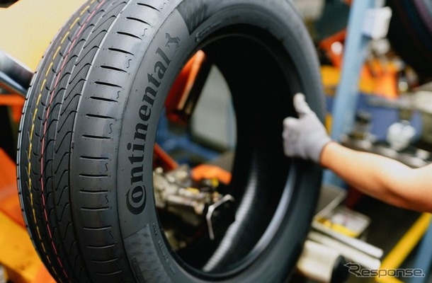 コンチネンタルのタイヤ工場