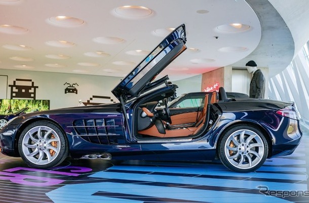 メルセデスベンツ博物館に展示されるSLRマクラーレン