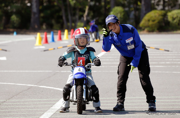 ヤマハ発動機の親子バイク教室