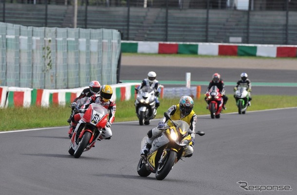 走行風景(2025年：鈴鹿サーキット)