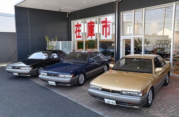 2代目レパード発売40周年記念　里帰り展示会in新車のひろば村山店