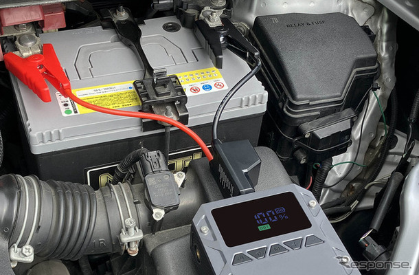 Kashimura・電動コンプレッサー付きジャンプスターター 6000mAh（KD-284）