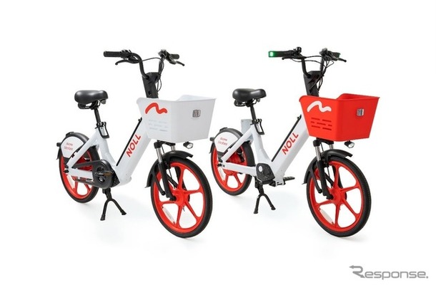 写真左：電動アシスト付き自転車　写真右：特定小型原動機付自転車