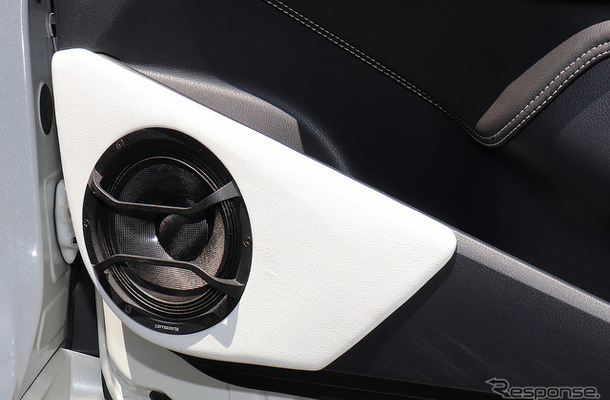 「カーオーディオ・プロショップ」にて製作されたオーディオカーの一例（製作ショップ：シティロード福山＜広島県＞）。