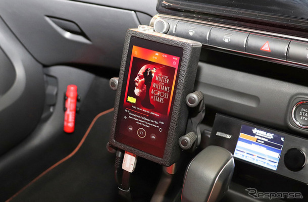 「DAP」がシステムに組み込まれたオーディオカーの一例（製作ショップ:ルロワ＜愛知県＞）。