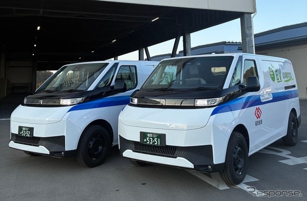 EVバン「F11VS」を福岡倉庫へ納車