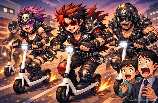 電動キックボード（イメージ？）