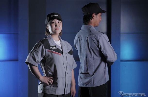 ヤマハ発動機の新・夏用ユニホーム