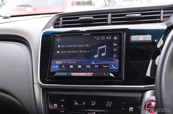 「市販メインユニット」を核にシステムが組まれたオーディオカーの一例（製作ショップ:カーファイ＜神奈川県＞）。