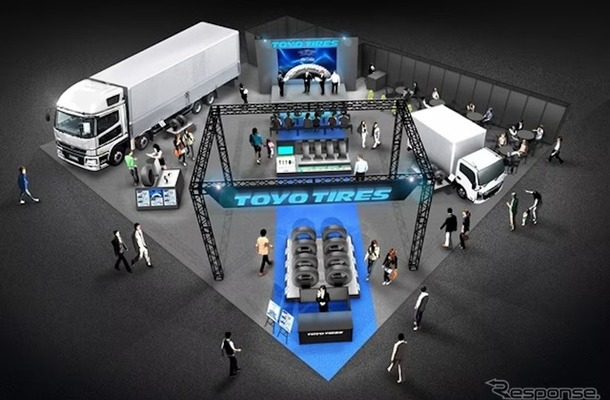 トーヨータイヤ「ジャパントラックショー2026」出展イメージ