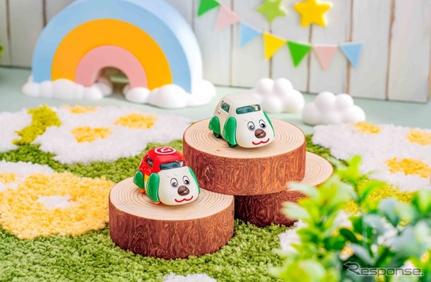トミカと『いないいないばあっ！』が初コラボ、ワンワンカーなど2種を発売
