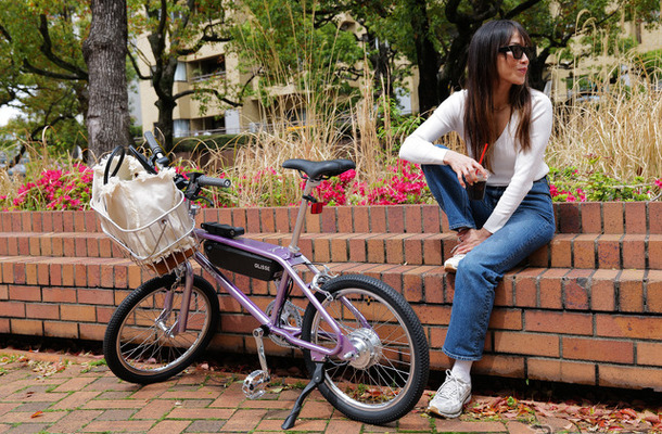 WOの電動アシスト自転車「GLISSE」