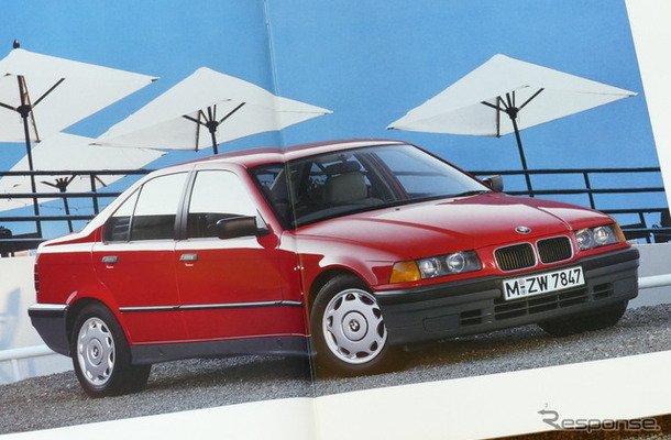 BMW 3シリーズ（E36）当時のカタログ