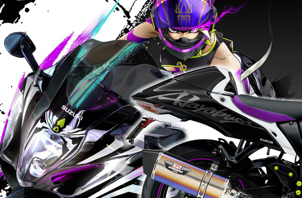 スズキと『ストリートファイター6』がコラボした『Hayabusa Tuned by JURI』