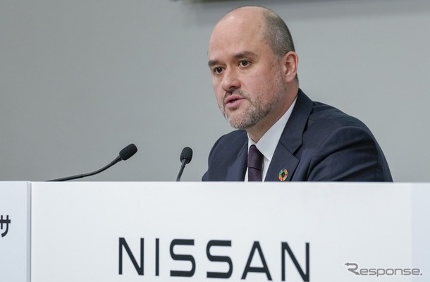 日産自動車 イヴァン・エスピノーサ社長（5月13日、決算発表会）