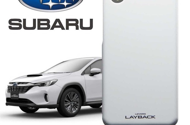 SUBARU『レイバック』の実車カラーを再現したスマートフォンケース