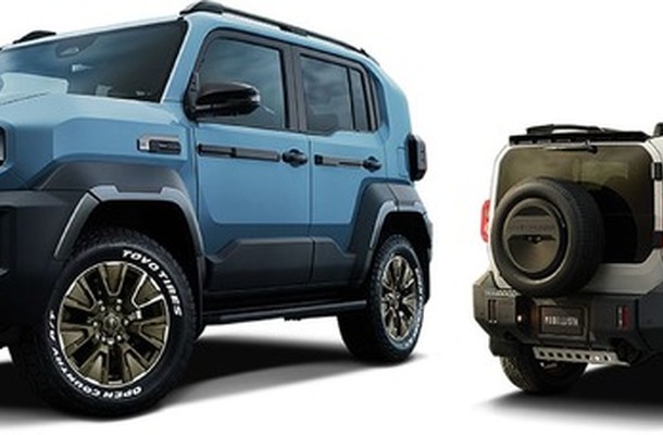 モデリスタのランドクルーザー「FJ」のカスタマイズパーツ装着車