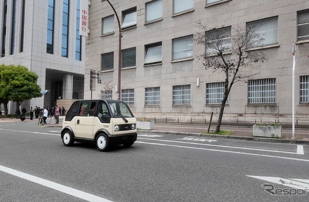 1名乗り超小型EV「mibot」