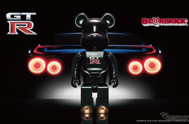 2026年限定デザインの「NISSAN GT-R BE@RBRICK 100% & 400%」