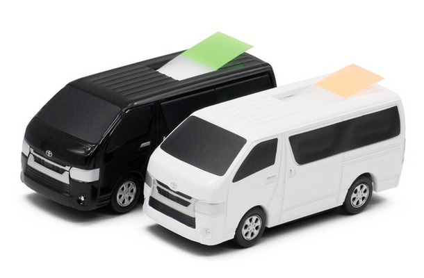 トヨタ自動車公認ライセンス商品『ハイエース型ふせんホルダー』