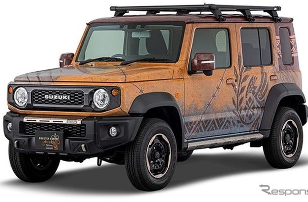 「ジムニー ノマド」用AWIN製GOZELパーツ装着車