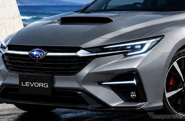 スバル レヴォーグ 次期型の予想CG