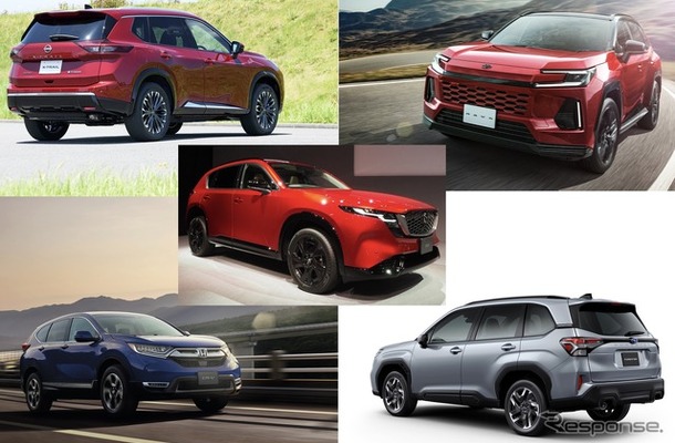 マツダ CX-5 新型、ライバル比較