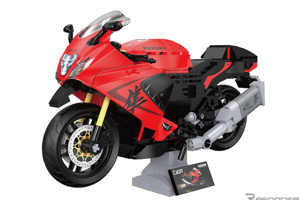 1/12スケールブロックキット「CaDA SUZUKI Hayabusa C62051W」