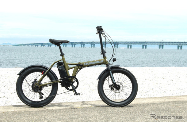 20インチ電動アシスト折りたたみ自転車「HUMMER E-FAT206」