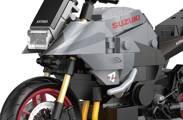 スズキ『カタナ』1/12スケールブロックキット「CaDA SUZUKI Katana C62052W」