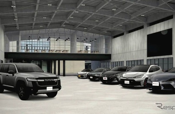 U-CAR STATION富山　屋内展示スペースのイメージパース