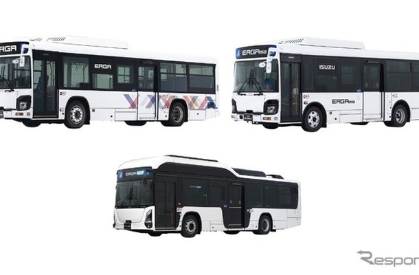 いすゞの路線バス「エルガ」シリーズ