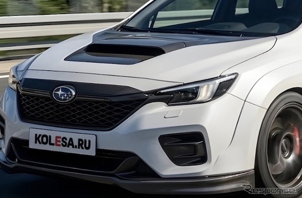 スバル WRX STI 次期型の予想CG