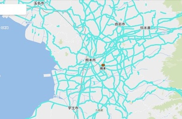 『走行実績マップ』専用ウェブサイト