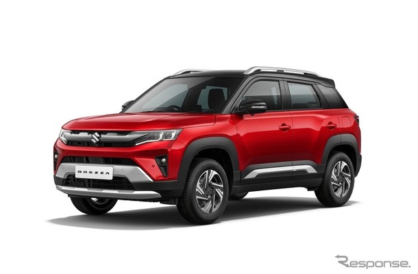 マルチスズキの小型SUV『ブレッツァ』改良新型