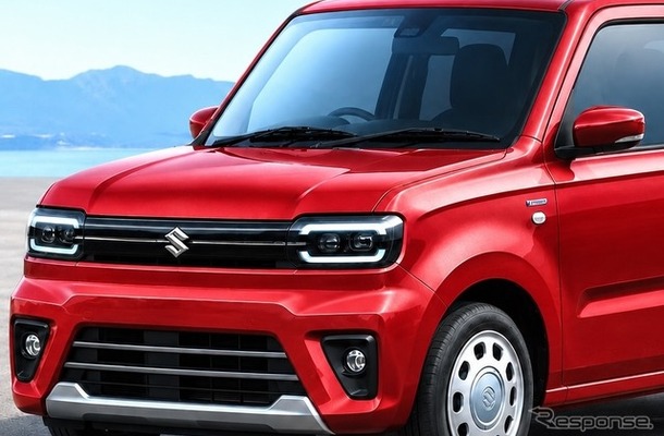 スズキ アルト 次期型の予想CG