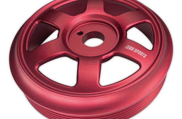 ゼロスポーツから『BRZ/GR86』用ライトウェイト・クランクプーリー発売
